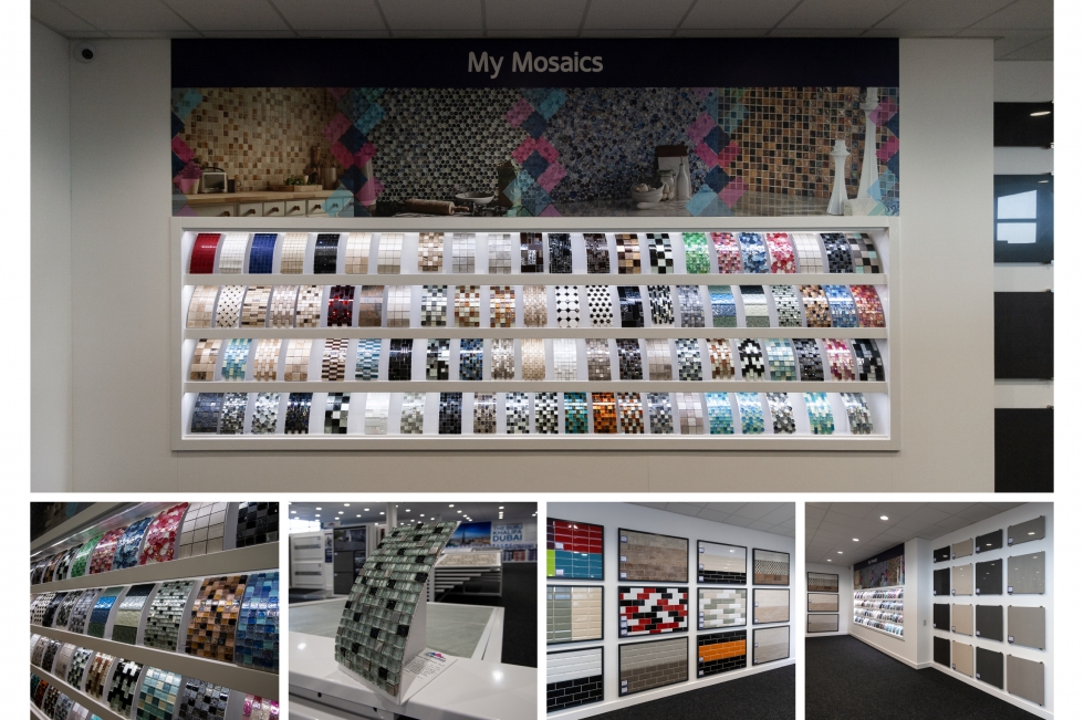 thiết kế showroom gạch 3